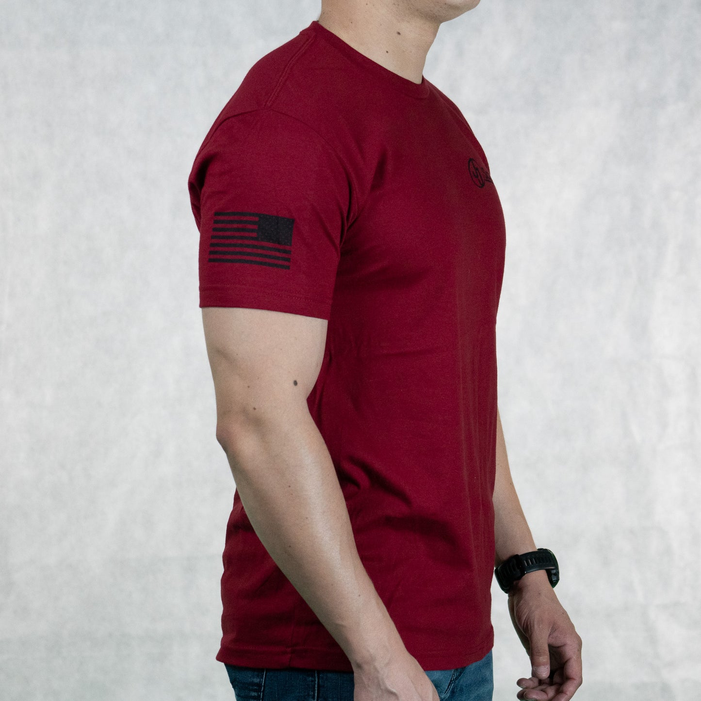 JJ Safety LLC Dark Red T-Shirt