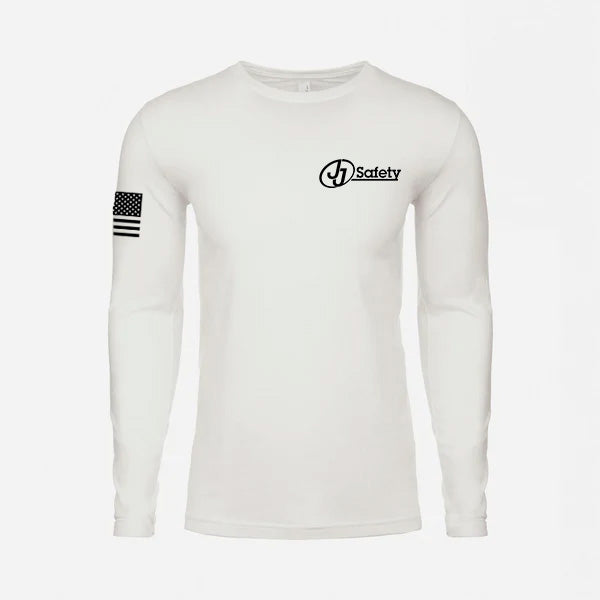 JJ Safety LLC White Long Sleeve