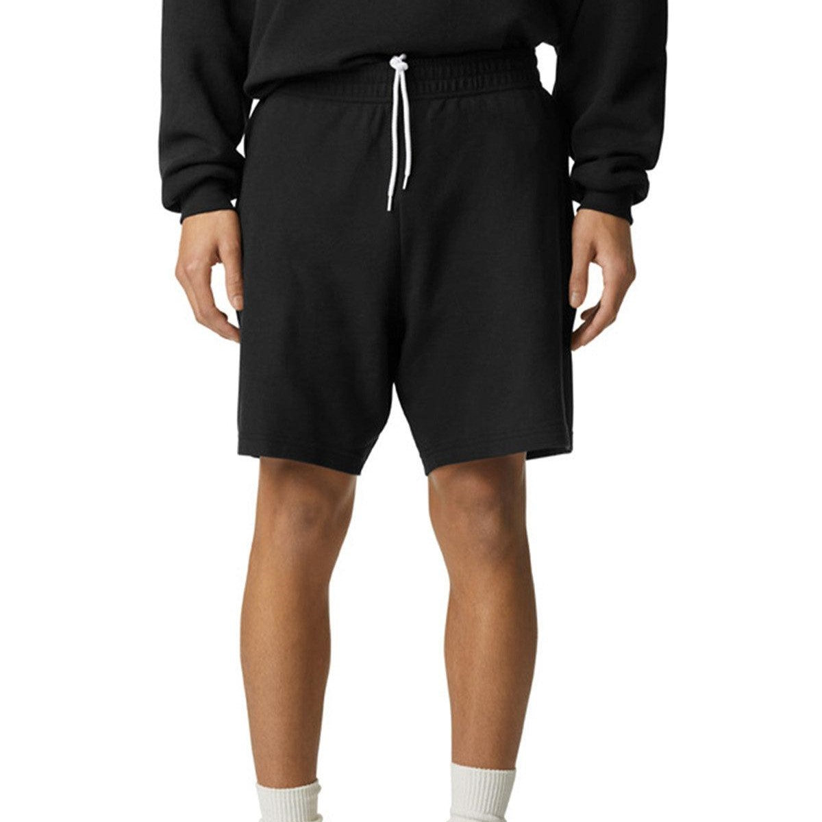 Men's Black Comfy Athletic Shorts
