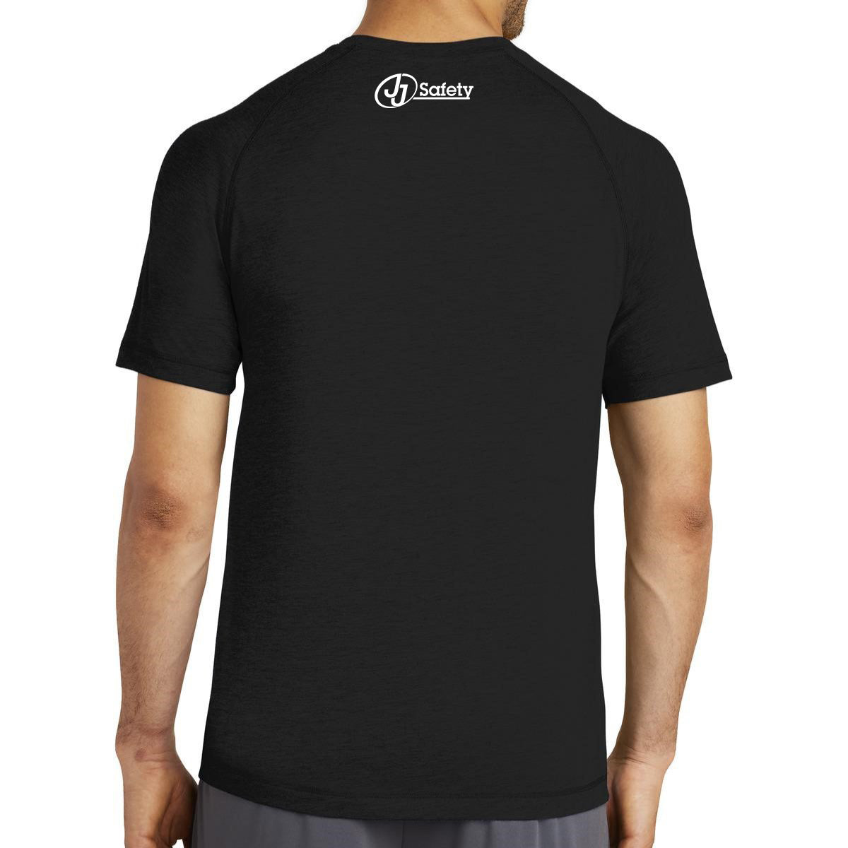 Men's Black Athletic Short Sleeve