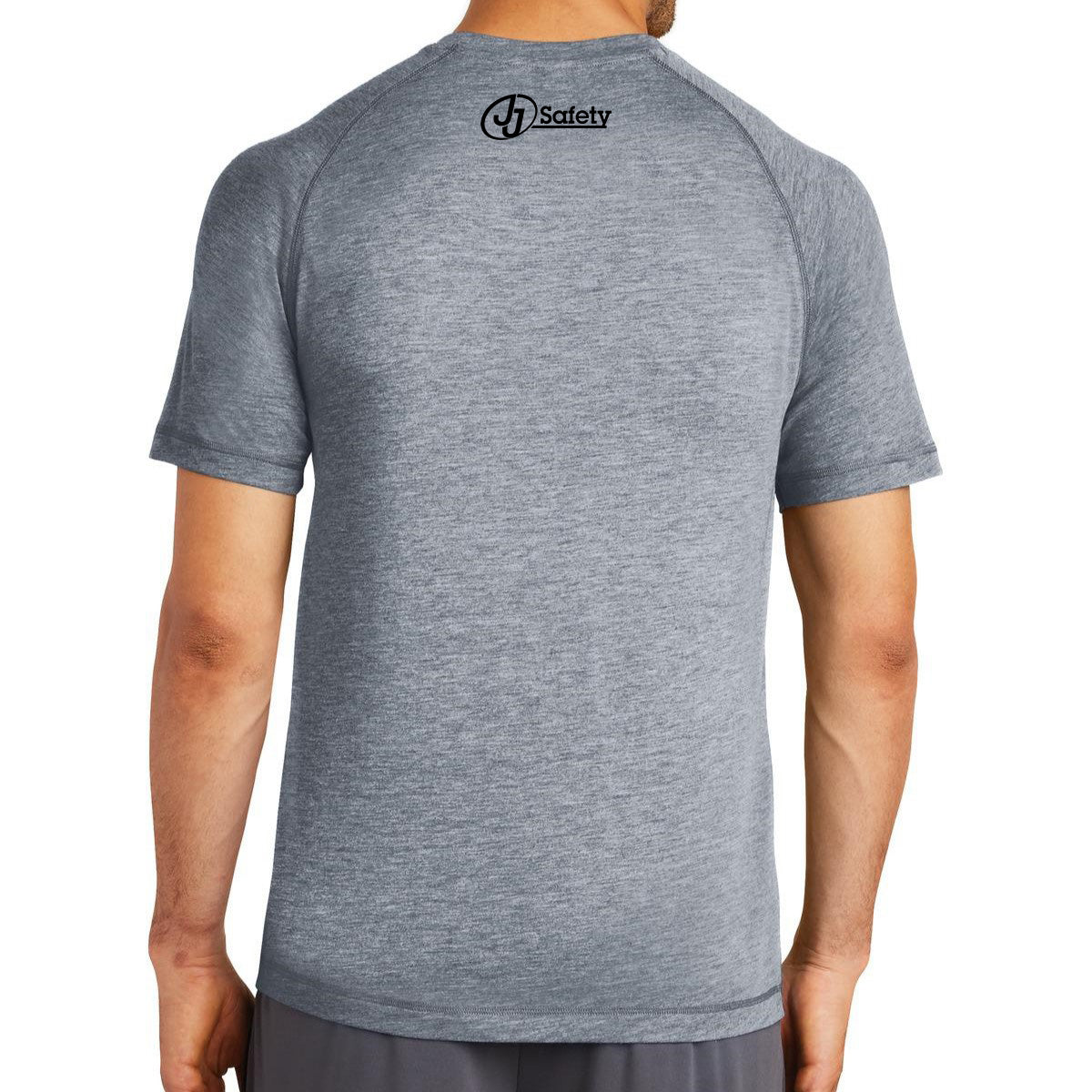 Men's Navy Heather Athletic Short Sleeve