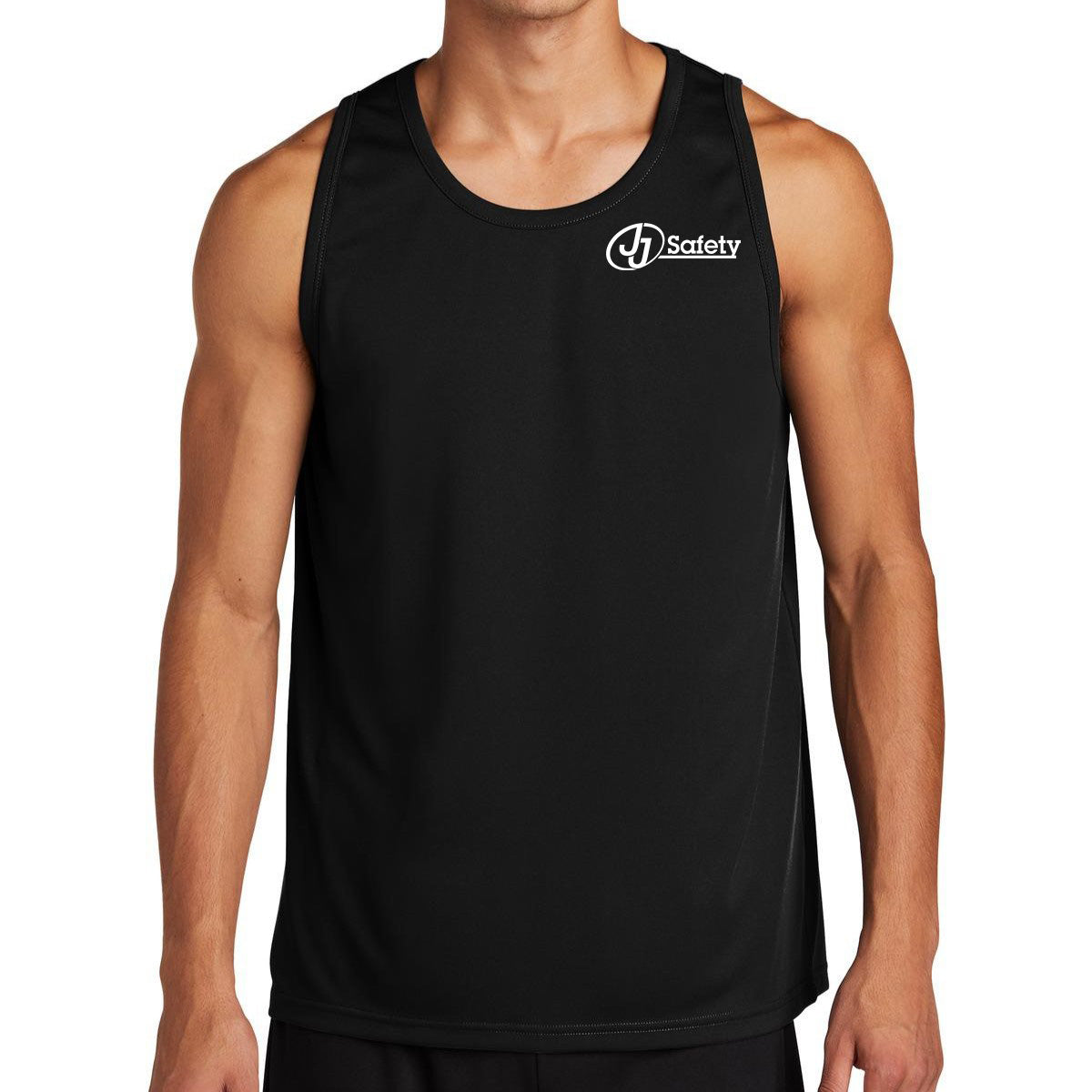 Men's Black Athletic Tank Top