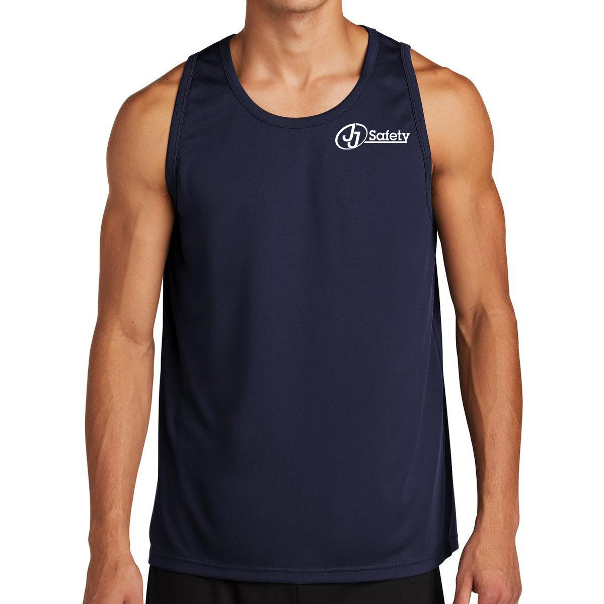 Men's Navy Athletic Tank Top