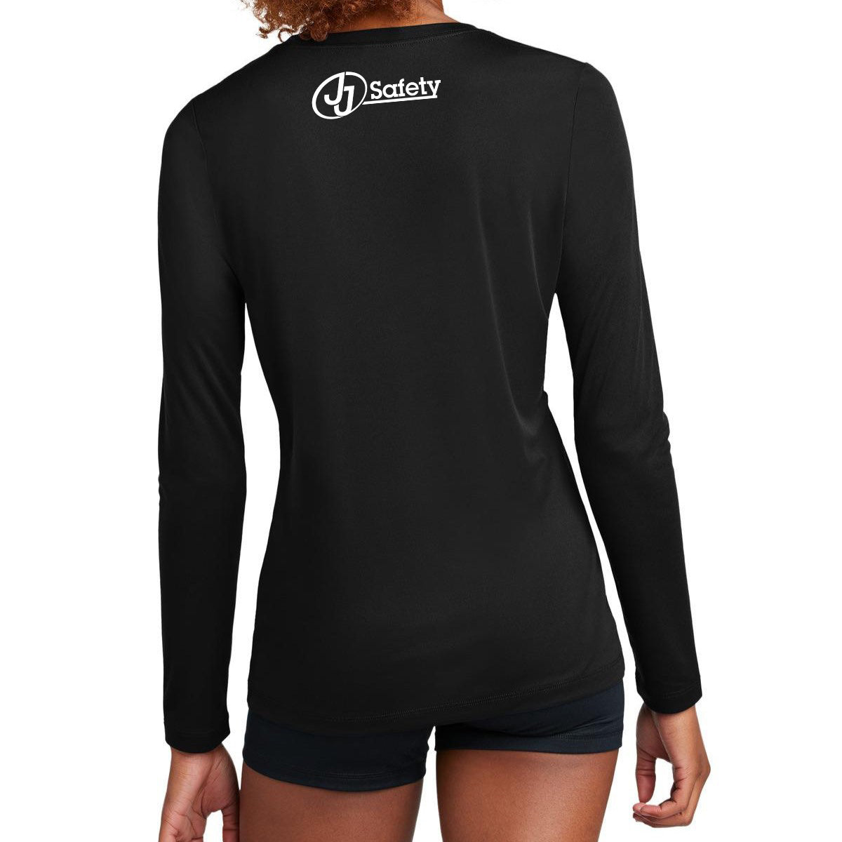 Women's Black Athletic Long Sleeve
