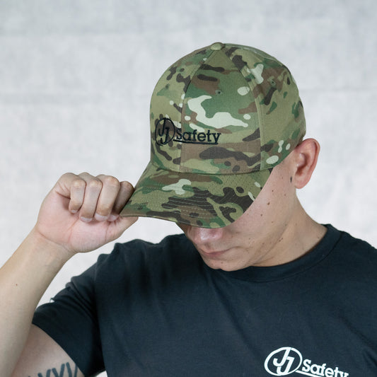 JJ Safety Camo Hat