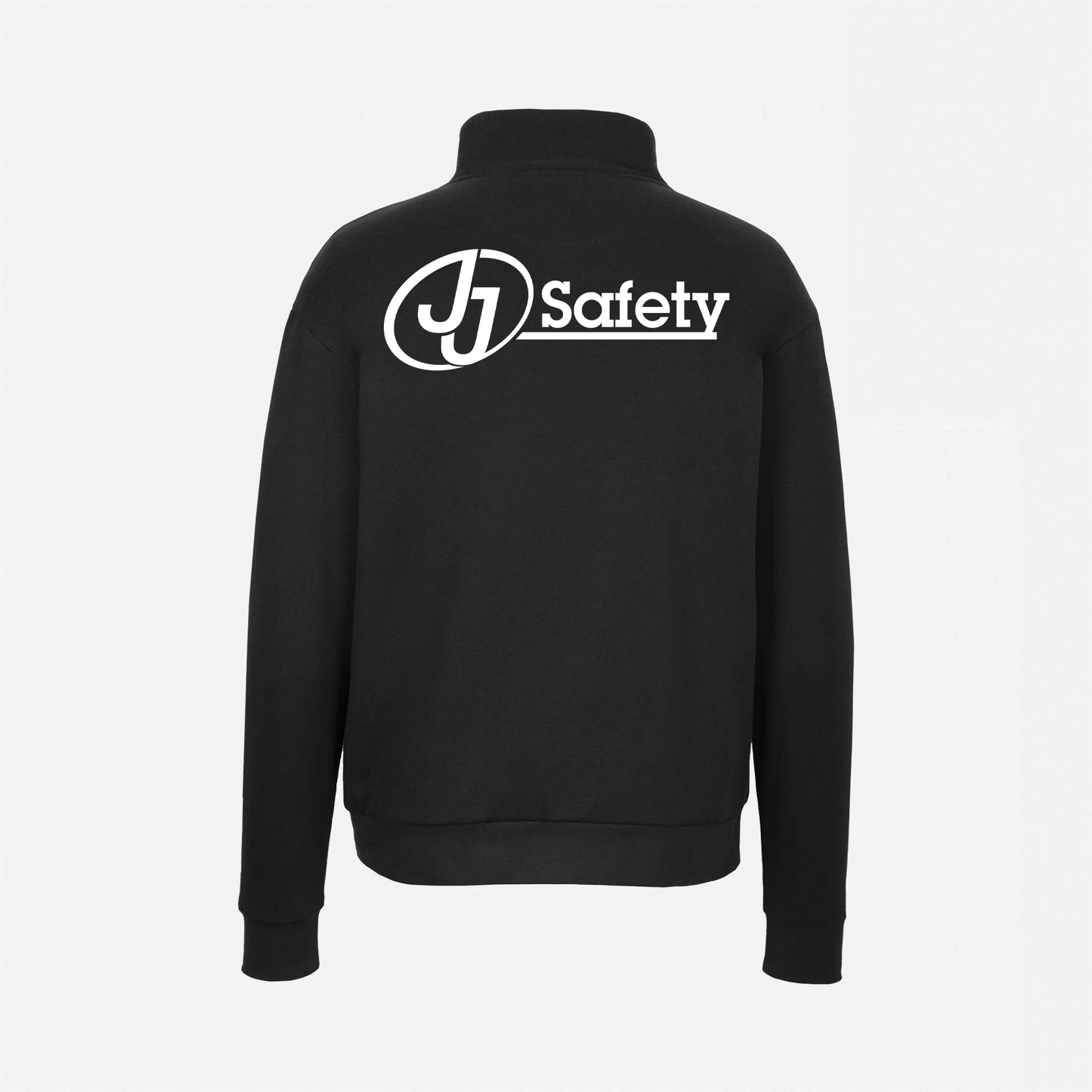 JJ Safety LLC Black Fleece Quarter Zip Up