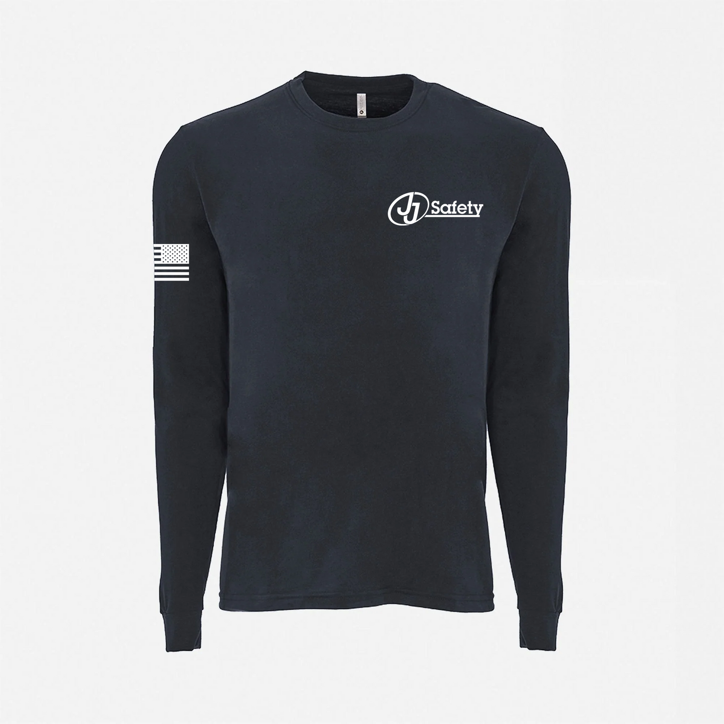 JJ Safety LLC Navy Blue "Good Enough Is The Enemy Of Greatness" Long Sleeve