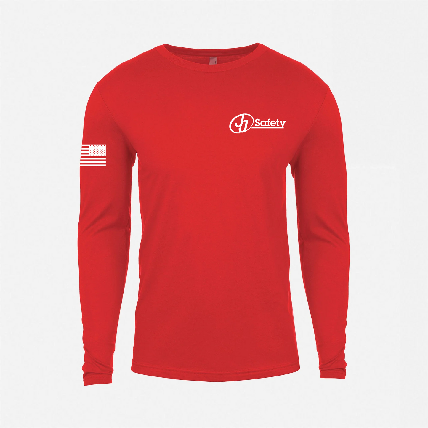 JJ Safety LLC Red "Good Enough Is The Enemy Of Greatness" Long Sleeve