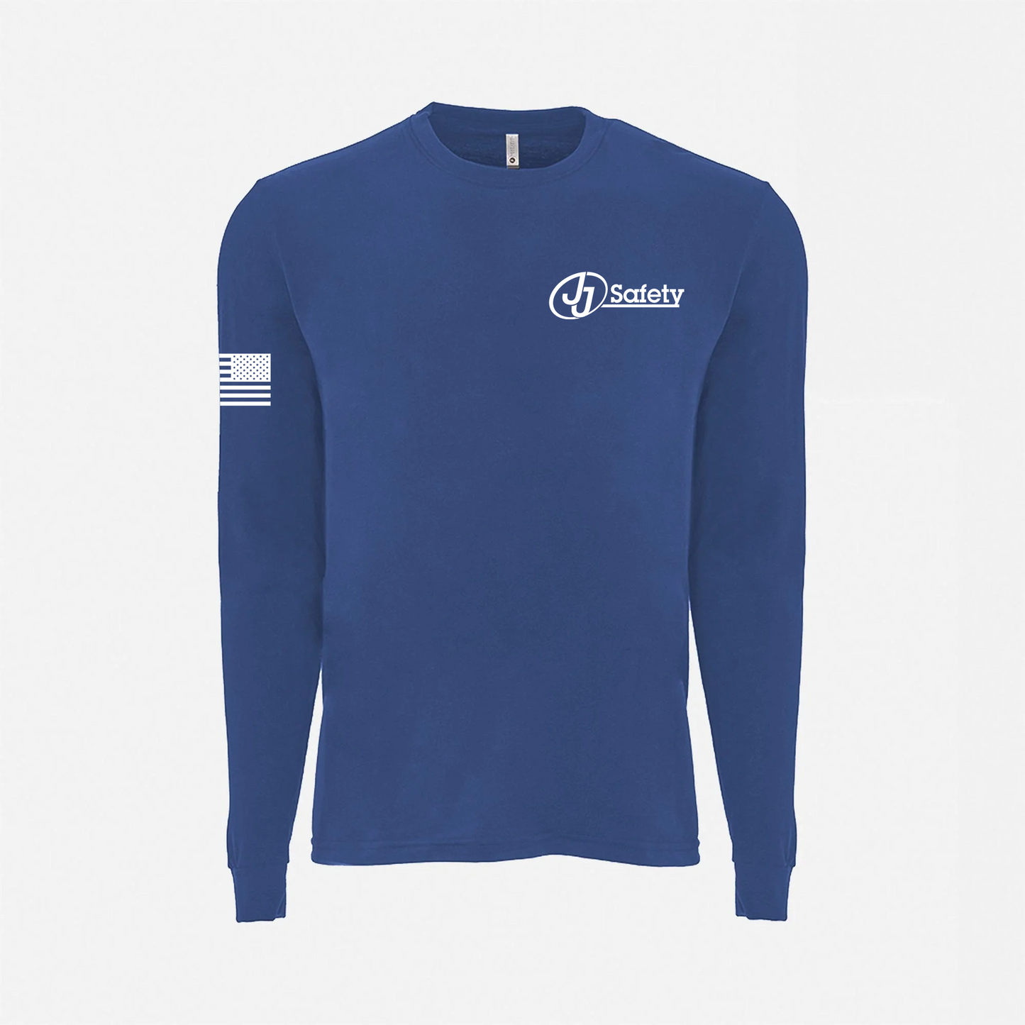 JJ Safety LLC Royal Blue "Good Enough Is The Enemy Of Greatness" Long Sleeve