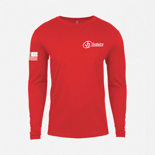 JJ Safety LLC Red "Make America Safe Again" Long Sleeve