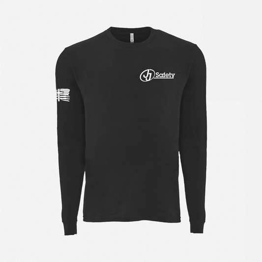 JJ Safety LLC Black "Philippians 4:13" Long Sleeve