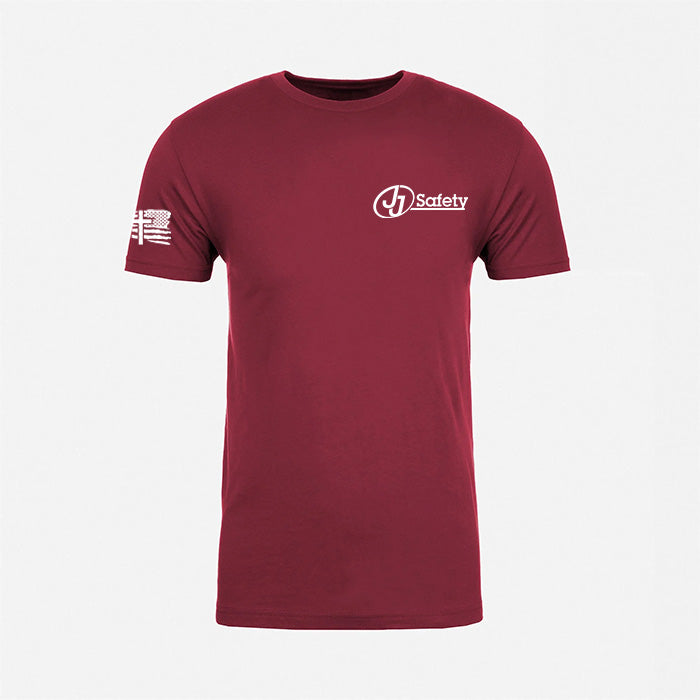 JJ Safety LLC Dark Red "Philippians 4:13" T-Shirt