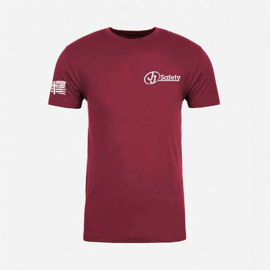 JJ Safety LLC Dark Red "Philippians 4:13" T-Shirt