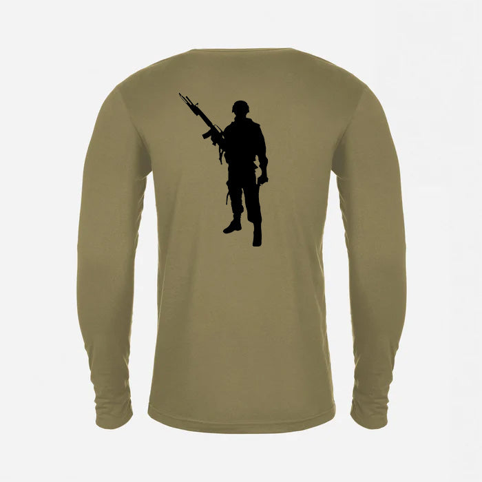 JJ Safety LLC Military Green Veteran's Long Sleeve